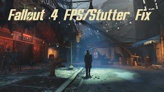 FALLOUT 4: Frame Rate Drop and Stutter Fix (Possibly)