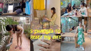 Morning GLOW UP Routine Vlog | 5 Changes to RESET your life NOW 2025