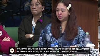 Cassandra Li Ong, umiyak sa pagdinig ng Senado | GMA Integrated News