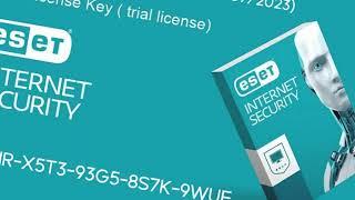 ESET NOD32 ANTIVIRUS Free Trial License activation key for 30 days | July 07, 2023