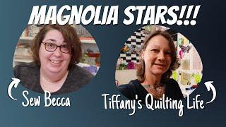 Making Magnolia Stars with Guest @Sew Becca