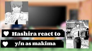 Hashira react to y/n as makima (part 1?)