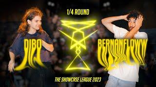 Dibo vs Bernanfloww  | 1/4Round | The Showcase League 2023 | Shuffle Dance Tournament