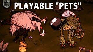 Don't Starve Together: Playable Pets Mod (Playing as Krampus, the Dragonfly, and More!)