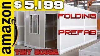 Amazon’s Cheapest $5K Prefab Container Tiny Home | Affordable Living Solution for Budget Seekers!