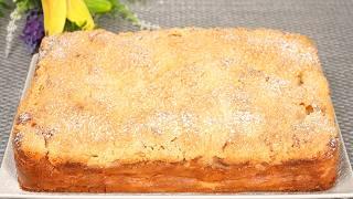 The famous Italian apple pie that melts in your mouth! Simple and delicious