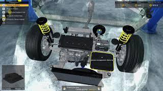 Теория ремонта авто  Замена возушного, масляного и топливного фильтров  Car mechanic simulator