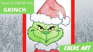 How to DRAW the GRINCH