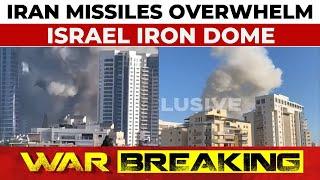 Iran Strikes Israel Again: Iran's Missiles Breach Israel's Iron Dome, Strike Tel Aviv High-Rises
