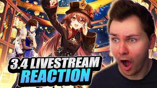 3.4 LIVESTREAM REACTION (LANTERN RITE, CRAZY BANNERS!?) | Genshin Impact