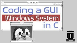 Code a GUI in C from Scratch | 2D Graphics Engine & BMP Tutorial