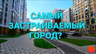 В новом районе города Барнаула. Barnaul. 