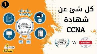 كل شئ عن شهادة CCNA ومقارنة مع network+