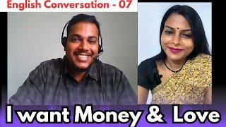 English Conversation | money or Love ? | RAM