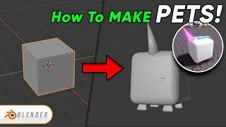 How to Make Simulator Pets! (Blender + Roblox Studio)