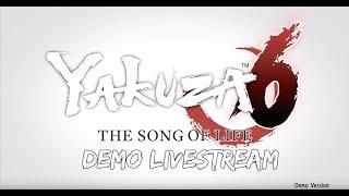 Yakuza 6 English Demo Livestream