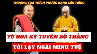 Cực sốc: Thượng tọa từ Mỹ tuyên bố thẳng - Tôi lạy đảnh lễ ngài Minh Tuệ | Minh Triết Phật Giáo