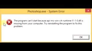 api-ms-win-crt-runtime-l1-1-0.dll is missing fix Without Any Updating