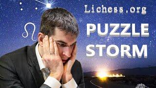  PUZZLE STORM С ДМИТРИЕМ АНДРЕЙКИНЫМ НА LICHESS.ORG