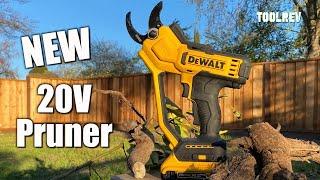 NEW DeWalt 20V Cordless Pruner Review