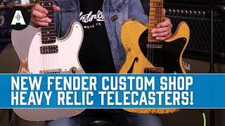 Pure Old-School Teles That Any Guitarist Will Love! - New Fender Custom Shop Heavy Relic Telecasters