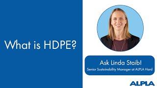 What is HDPE and rHDPE?