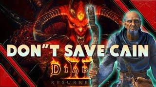 Diablo 2 Resurrected - What happens if you don't save Deckard Cain