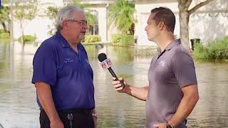 DeBary city manager visits neighborhood flooded after Milton