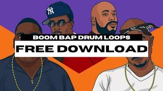 ROYALTY FREE ALL TIME HIP HOP/BOOM BAP DRUM LOOPS