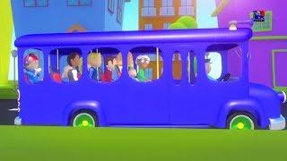 колеса на автобусе | детские рифмы | дошкольные песни | Kids Rhymes And Songs | Wheels On The Bus