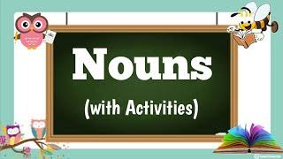 Recognizing Nouns (with Activities)