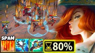 I PLAYED THE MOST ANNOYING MISS FORTUNE BUILD IN URF (SPAM E ALL GAME)