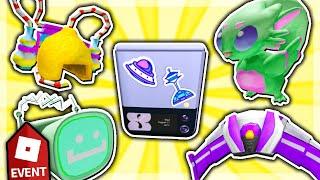 How to get ALL ITEMS in SAMSUNG SPACE TYCOON EVENT!! (Roblox Samsung) *FREE ACCESSORIES / ITEMS!*