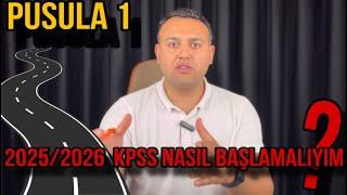 2025/2026 KPSS ÇALIŞMALARINA NASIL BAŞLAMALIYIM? DERECE YAPMAK İÇİN İZLE #kpss