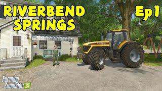 TAKING OVER GRANDPA'S FARM | Riverbend Springs - Episode 1 | Farming Simulator 25