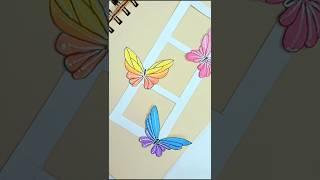 Let's make cute butterfly bookmark|#shorts #short @renuarts