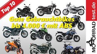 Top 10 Gebrauchte Motorräder mit ABS bis 4.000 Euro | Gebraucht-Bike Tipps