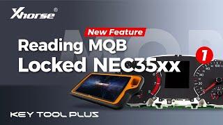 Read MQB Locked NEC35xx  Immo data with Xhorse VVDI Key Tool Plus obdii365