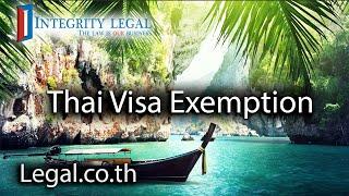 "Nothing in Print Prevents" Endless Thai Visa Exemptions?