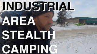 Urban Industrial Area Stealth Camping