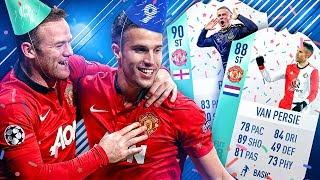 THE BEST UNITED STRIKER?! FUT BIRTHDAY ROONEY VAN PERSIE SQUAD! FIFA 18 ULTIMATE TEAM