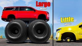 Large vs Little Wheels #33 - Beamng drive