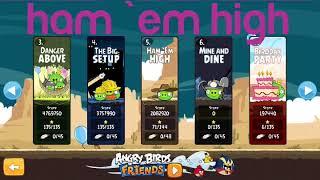 Angry Birds Golden Eggs Locations 19-27 + Golden King Pig