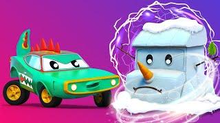 警车，找到偷雪人的贼！ | Super Truck | 汽车城世界APP