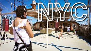 New York【South Street Seaport Museum | Jun 5, 2021| What's Available for Now】Walking Tour【4K】