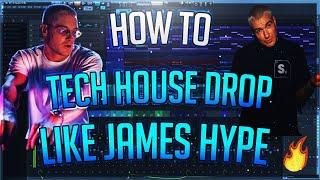 How To: James Hype Style Tech House Drop | FL Studio Tutorial