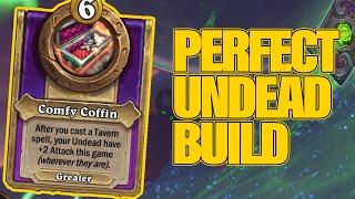 The Perfect Setup To Actually Destroy Everyone WIth Undead | Dogdog Hearthstone Battlegrounds