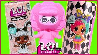 Распаковка куклы ЛОЛ 5 Серия С ВОЛОСАМИ Мультики для Детей LOL Surprise #HAIRGOALS Series 5 Doll