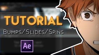 After Effects AMV Tutorial - Screen bumps/Slides/Spins (Transitions)