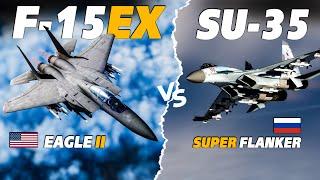 Don’t Show This Video To DOGE  | F-15EX Eagle II Vs Su-35 Super Flanker | Digital Combat Simulator |